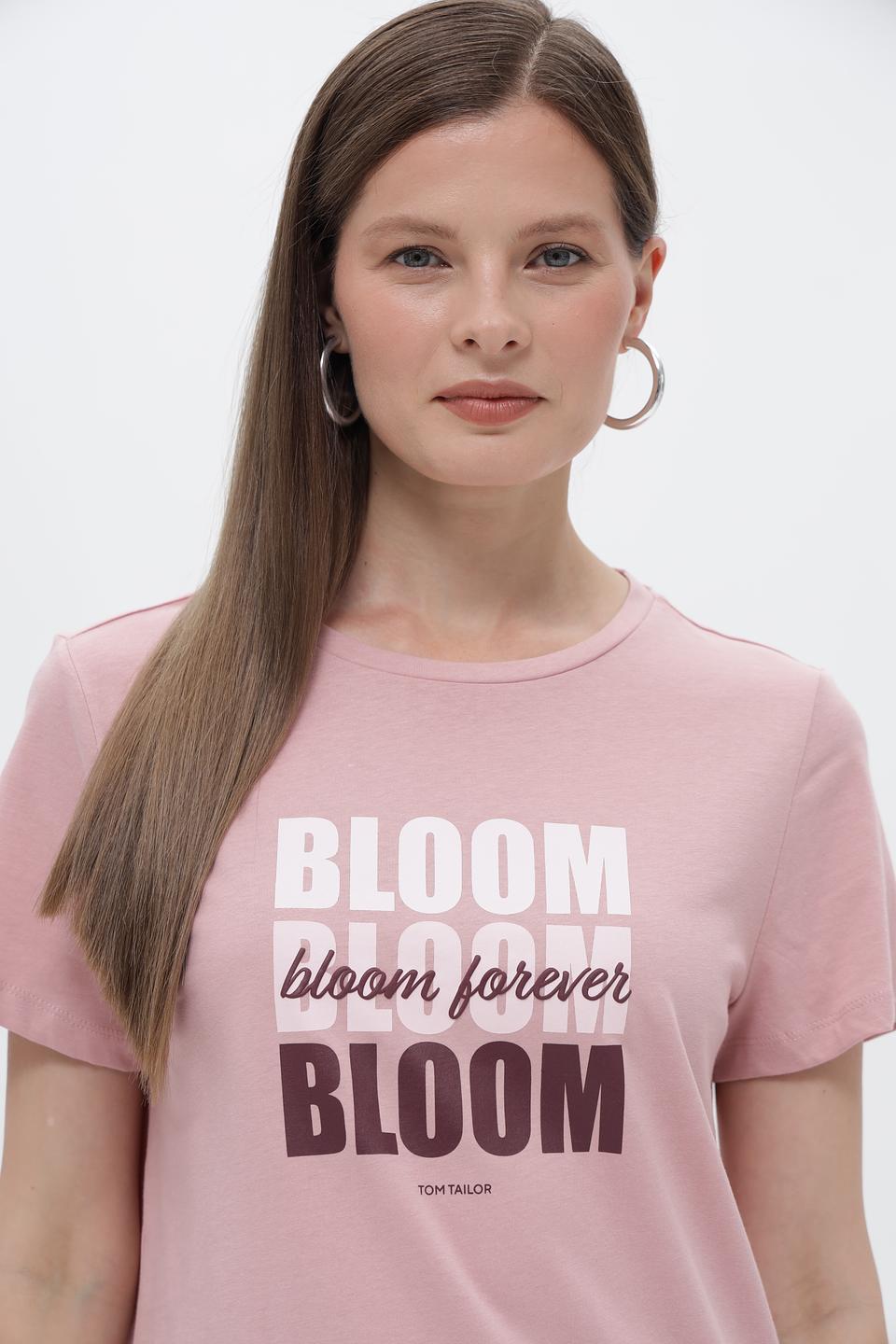 Футболка Tom Tailor с принтом Bloom
