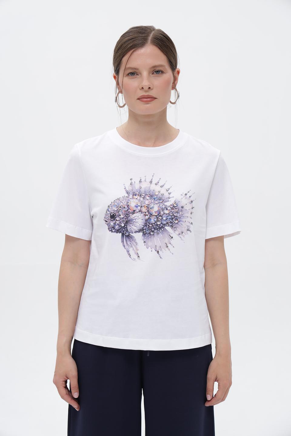 Футболка Rich and Royal с принтом