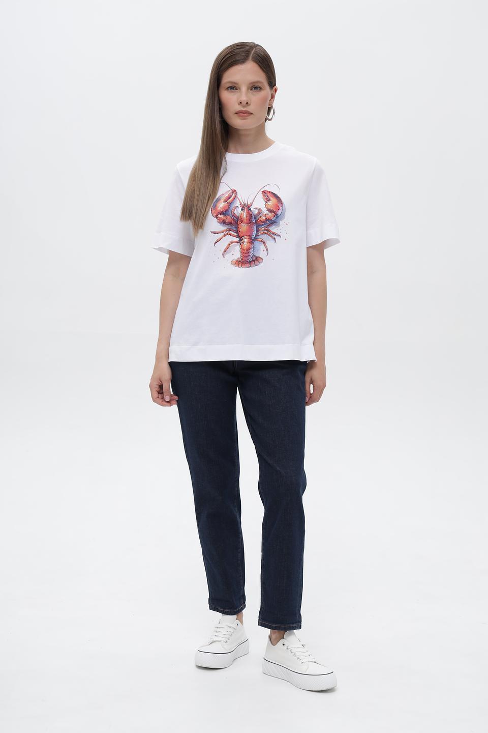 Футболка Rich and Royal с принтом