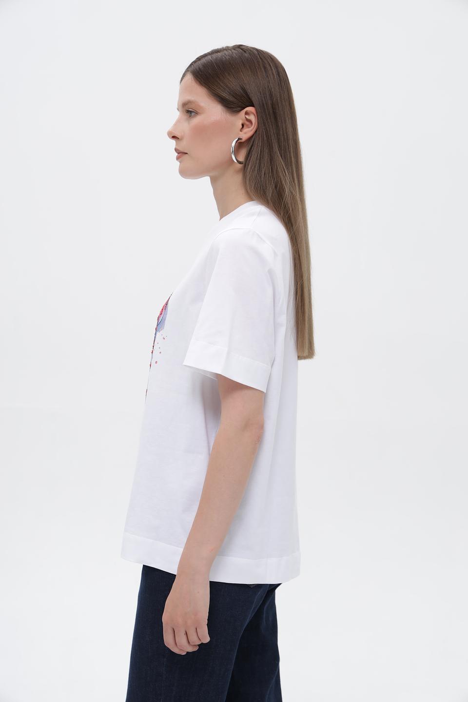 Футболка Rich and Royal с принтом