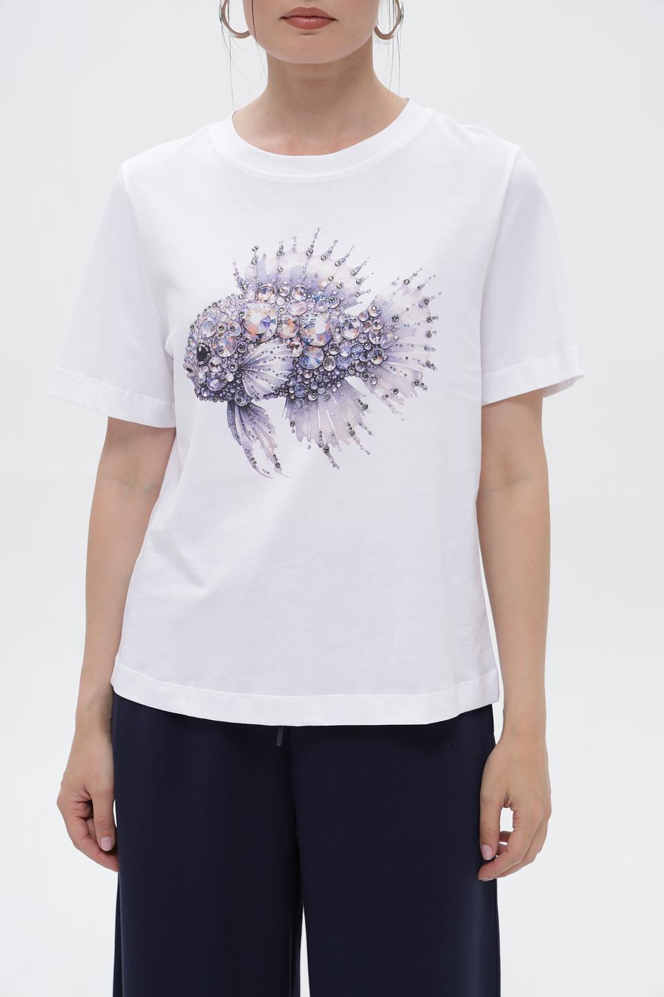 Футболка Rich and Royal с принтом