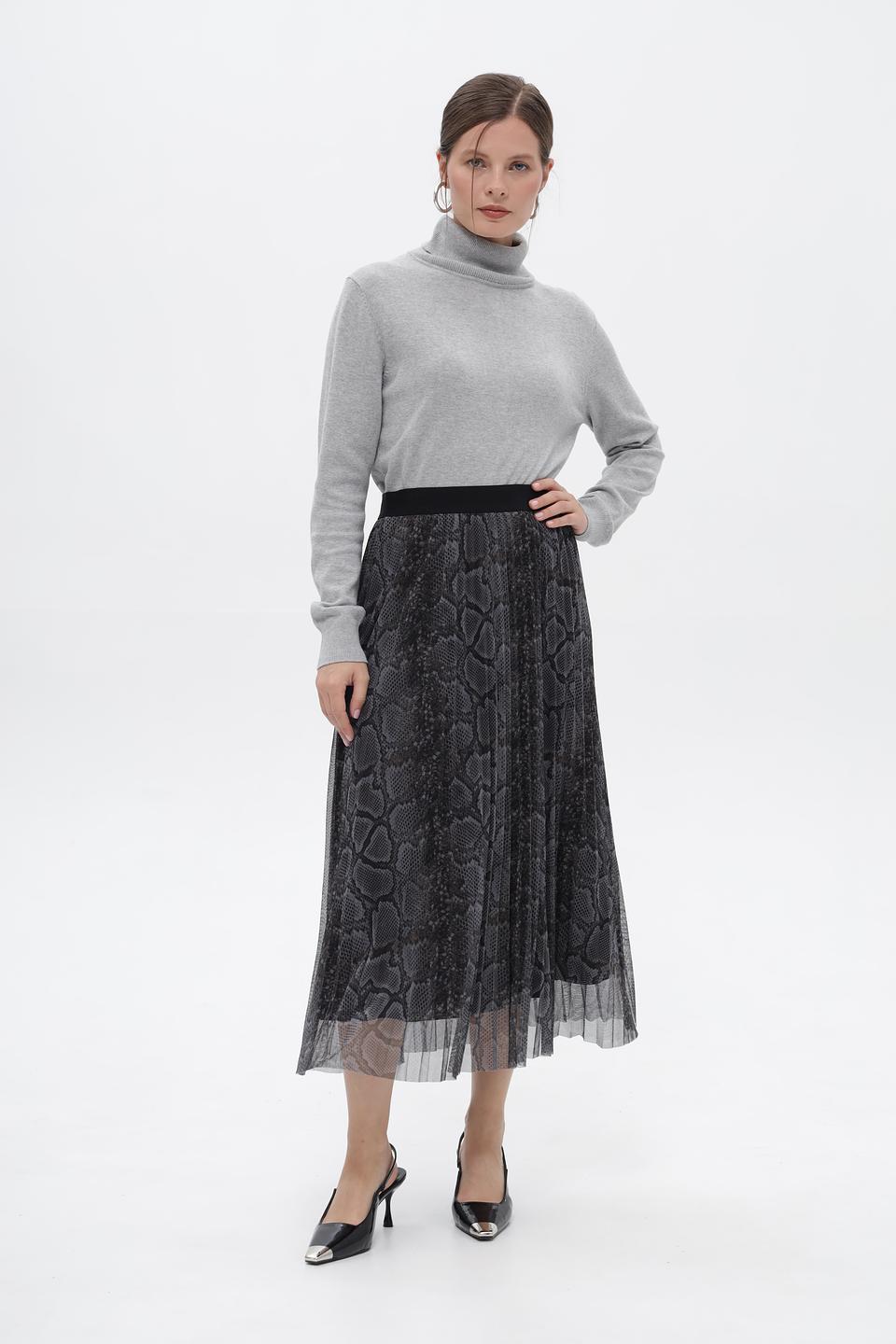 Юбка Catnoir с принтом reptile