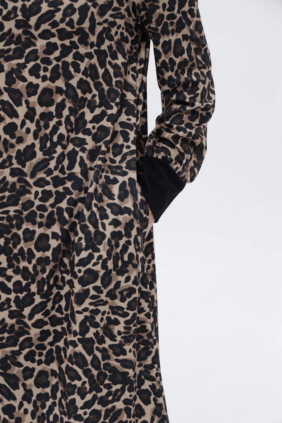 Платье Miss Lagotte с леопардовым принтом