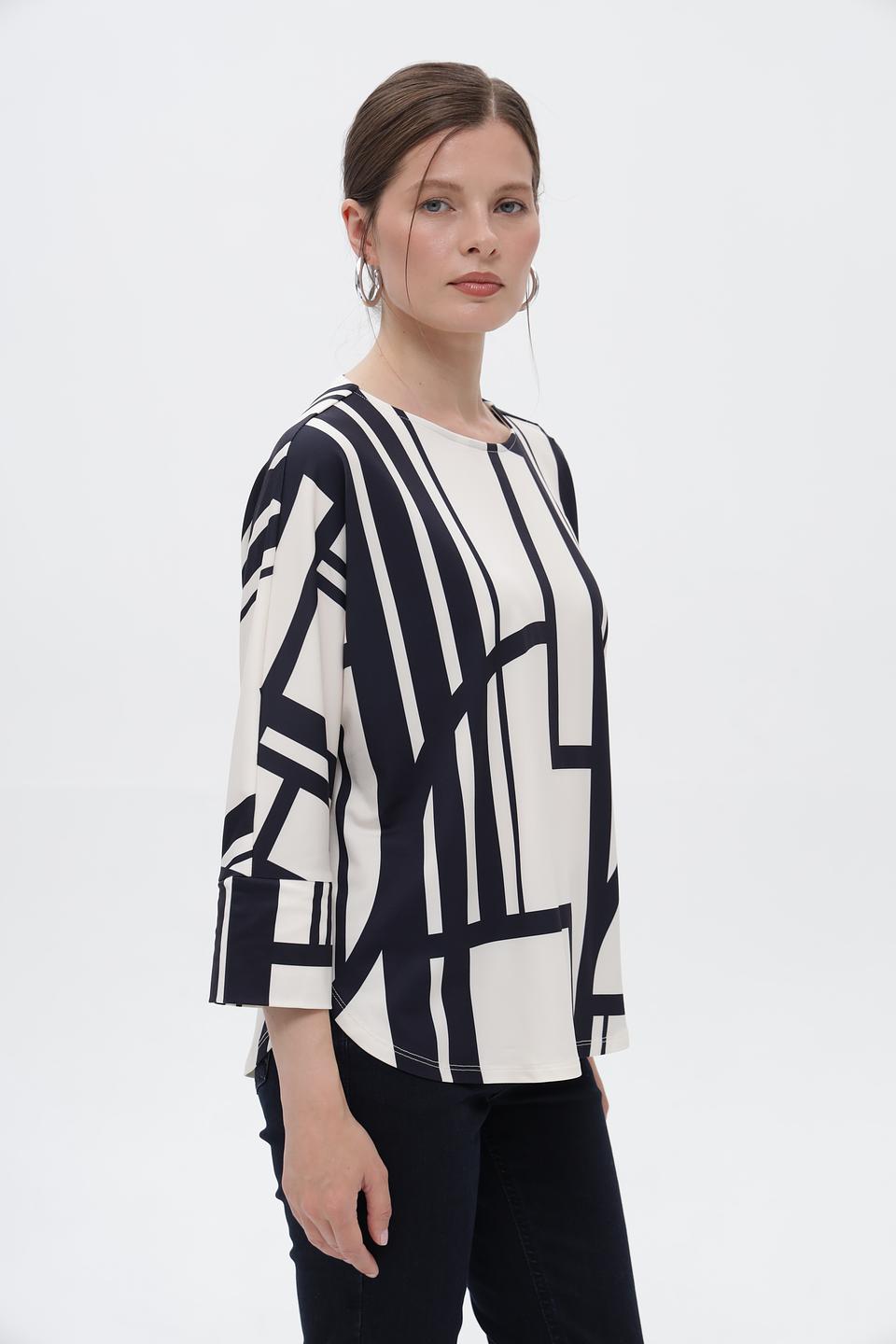 Блузка Miss Lagotte с геометрическим принтом