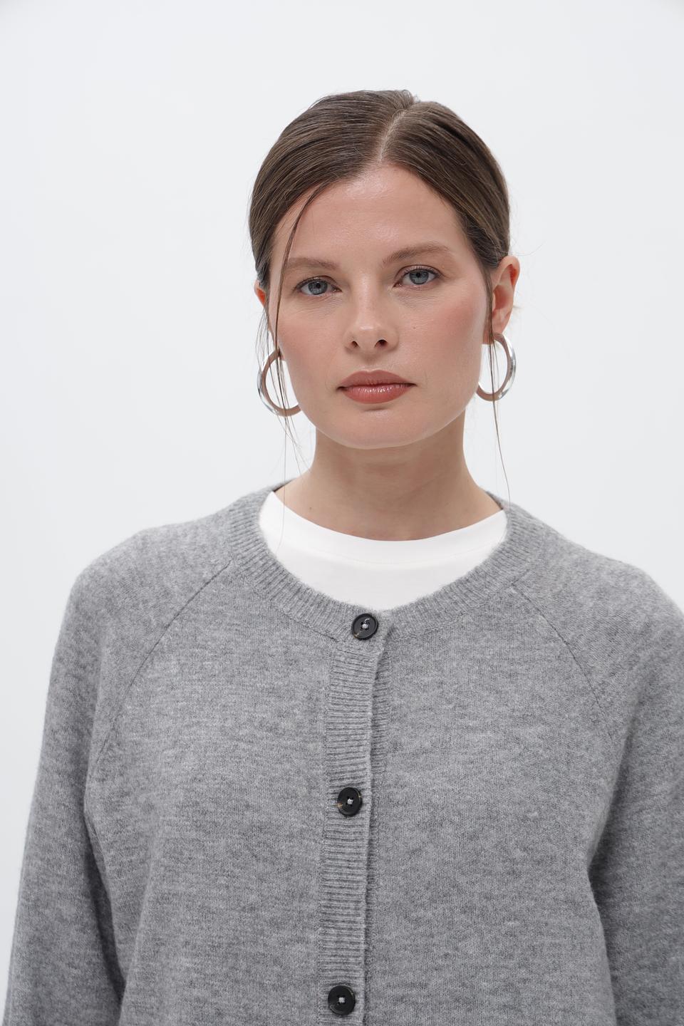 Жакет Miss Lagotte серый