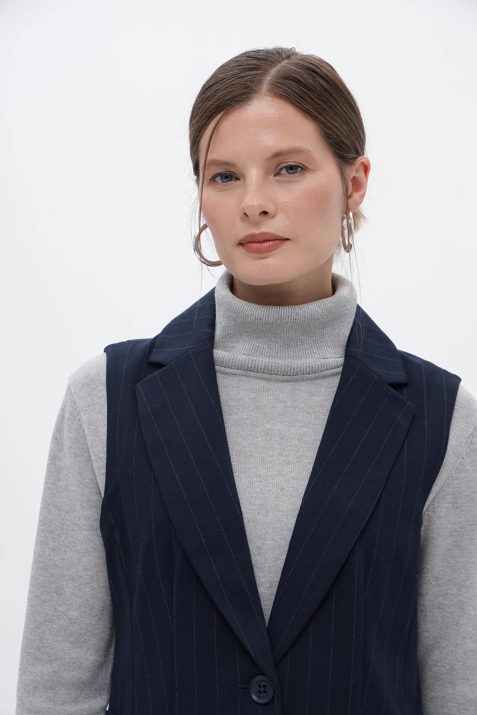 Жилет Bianca в полоску