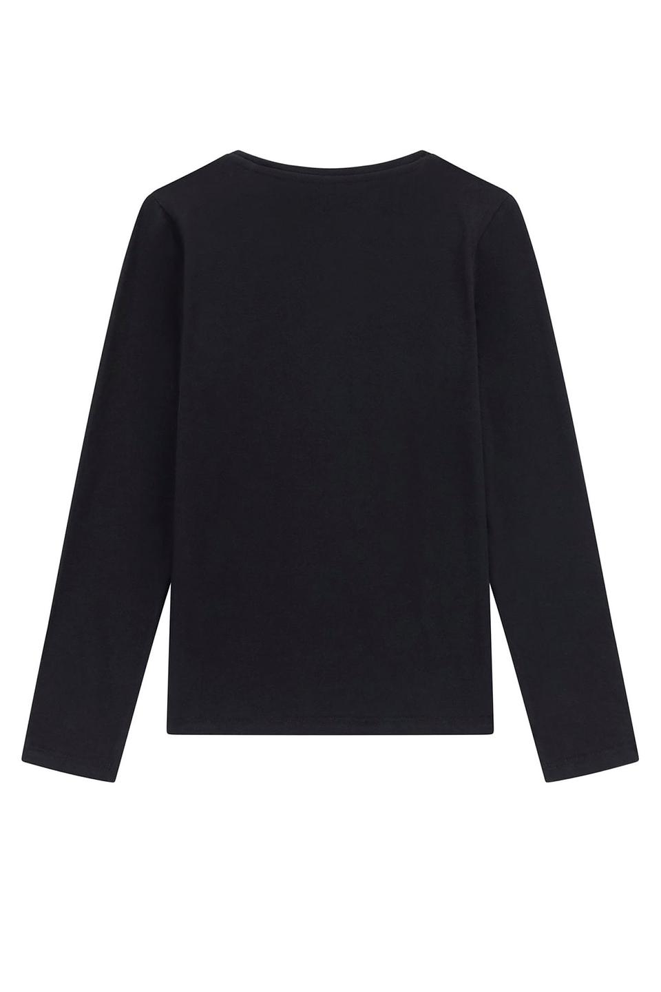 Футболка Guess с логотипом чёрная