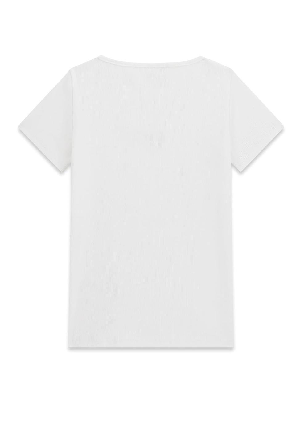 Блуза Guess дев. с логотипом белый