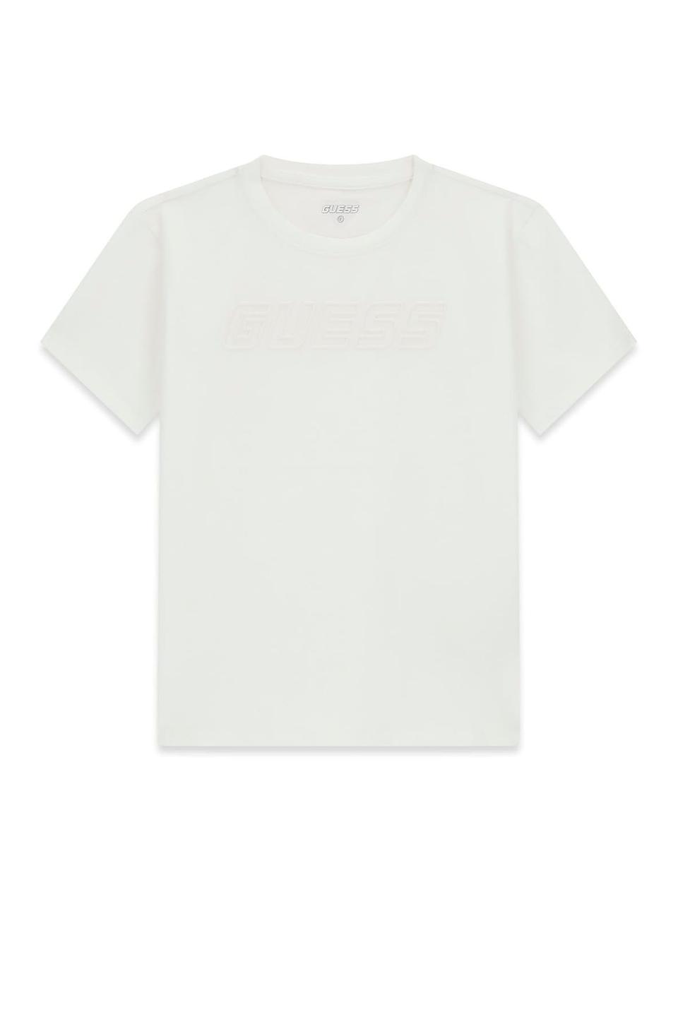 Футболка Guess логотип белый
