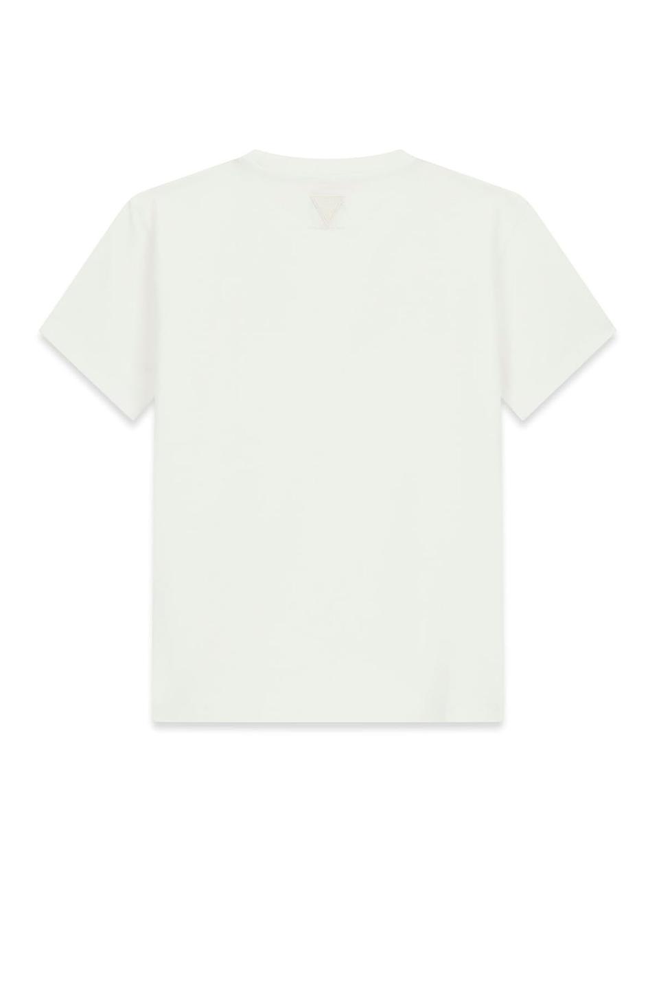 Футболка Guess логотип белый