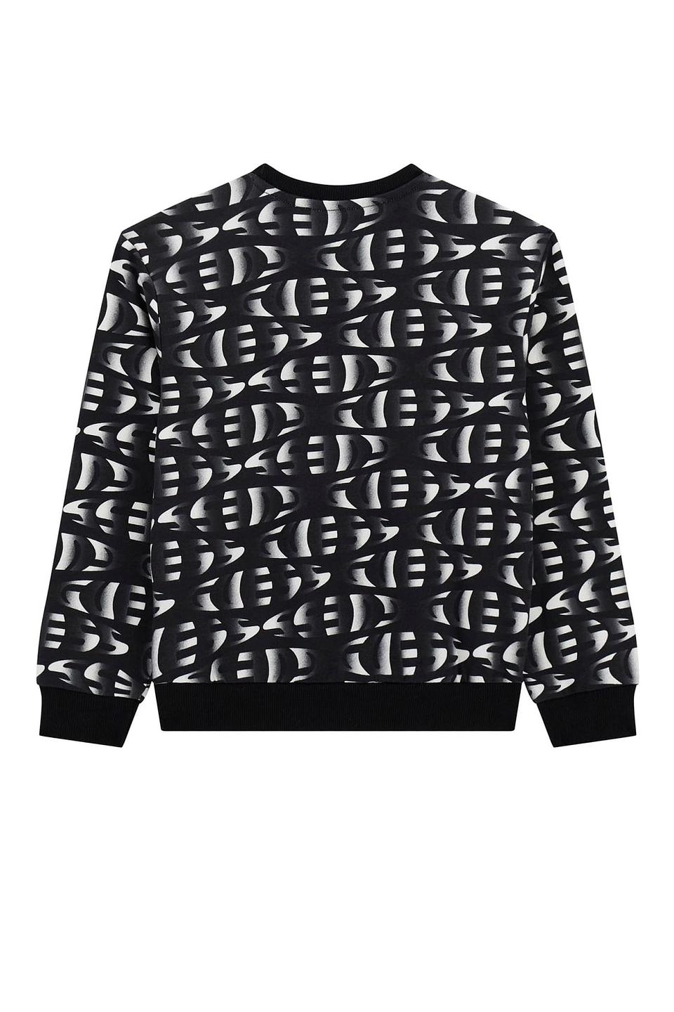 Джемпер Guess с принтом чёрный