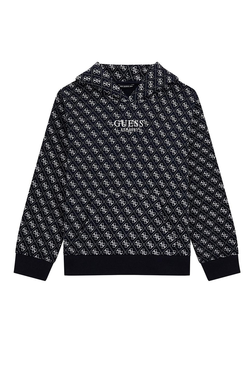 Джемпер Guess с логотипом чёрный