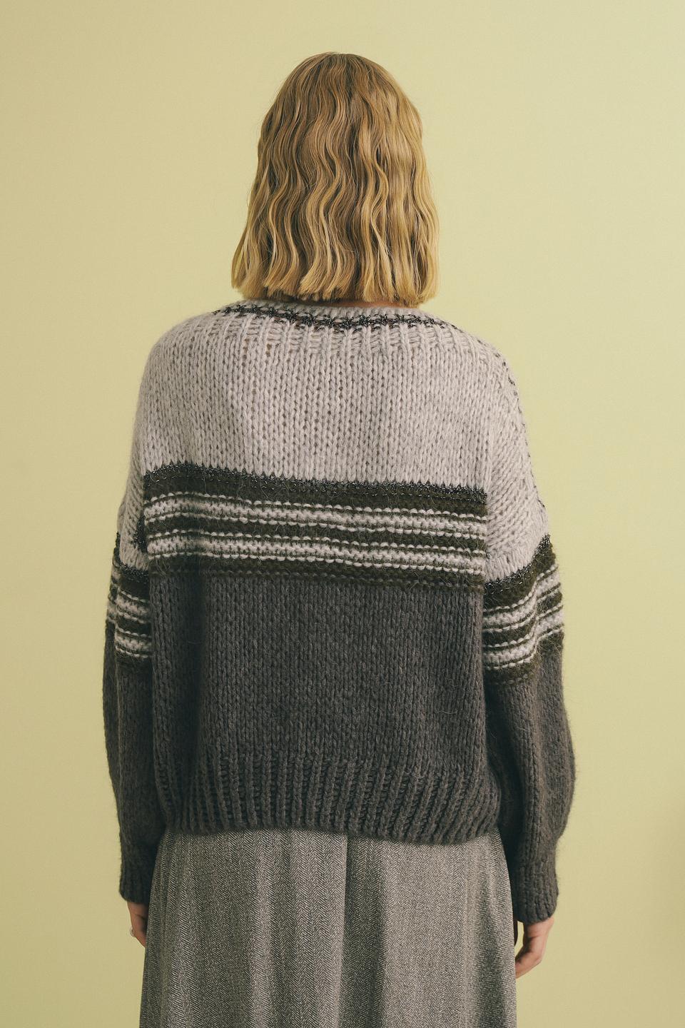 Пуловер Catnoir полосатый