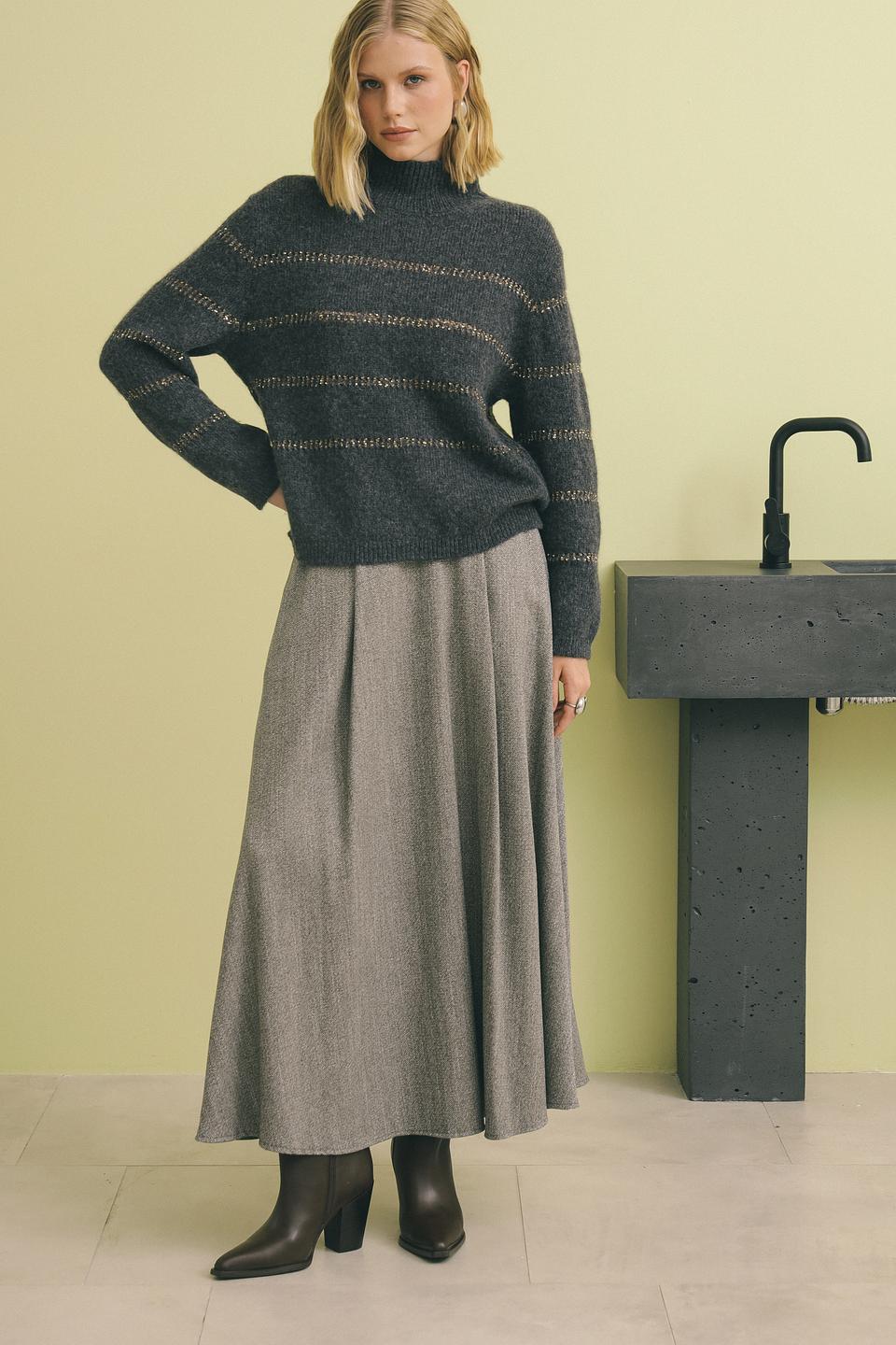 Пуловер Luisa Cerano с полосками