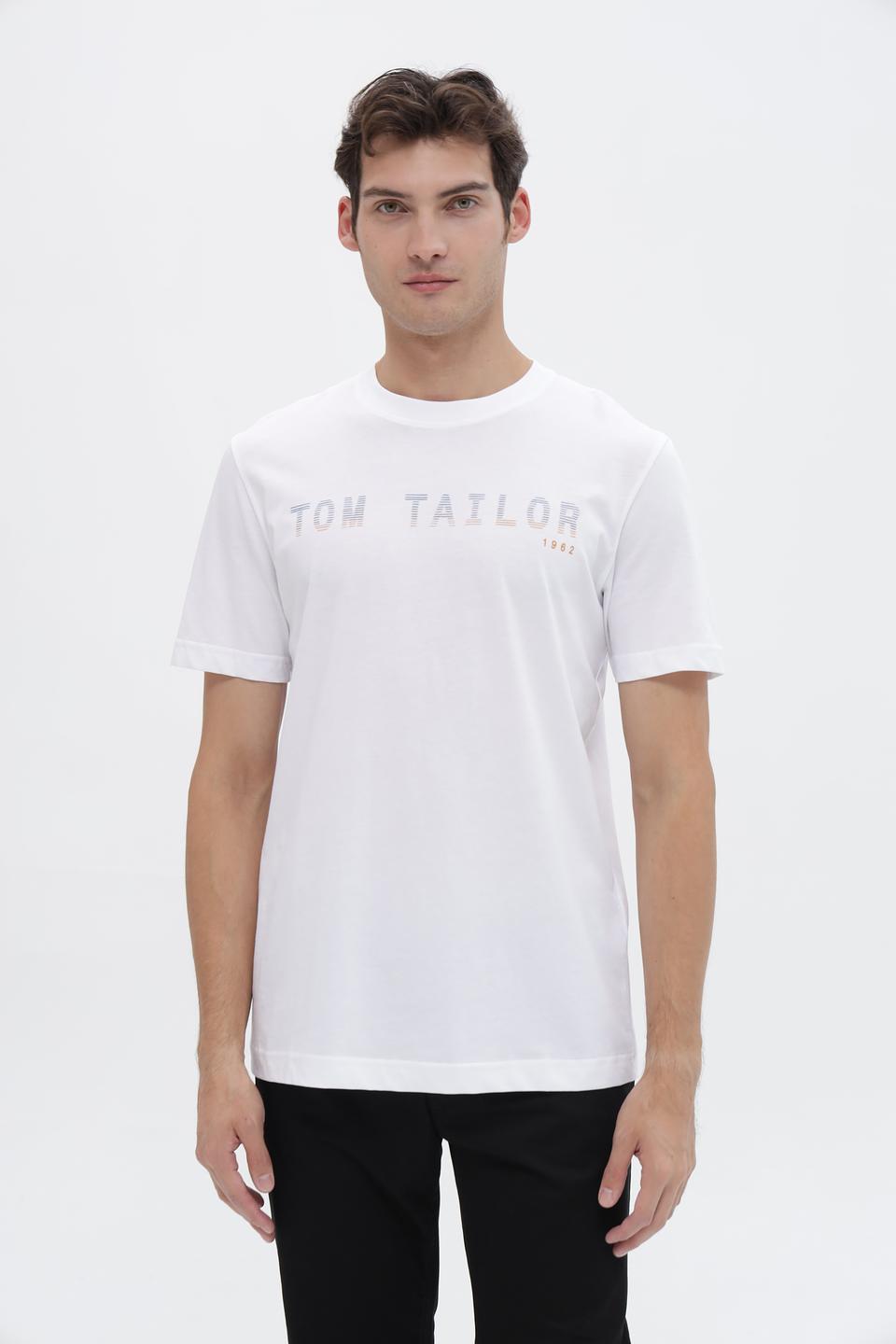 Футболка Tom Tailor basic белый