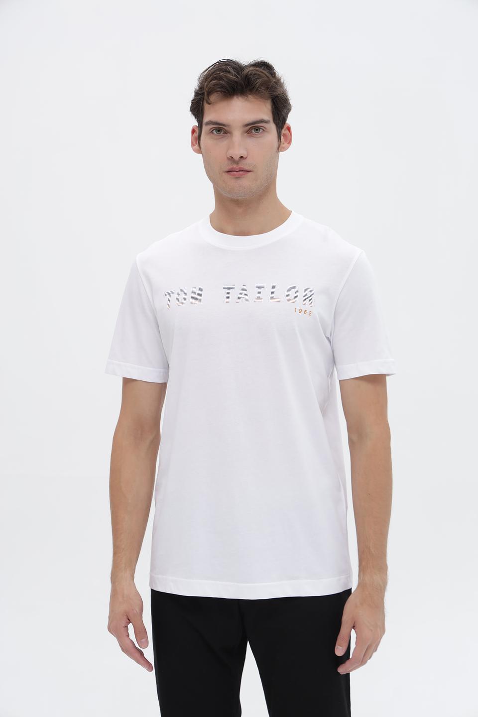 Футболка Tom Tailor basic белый