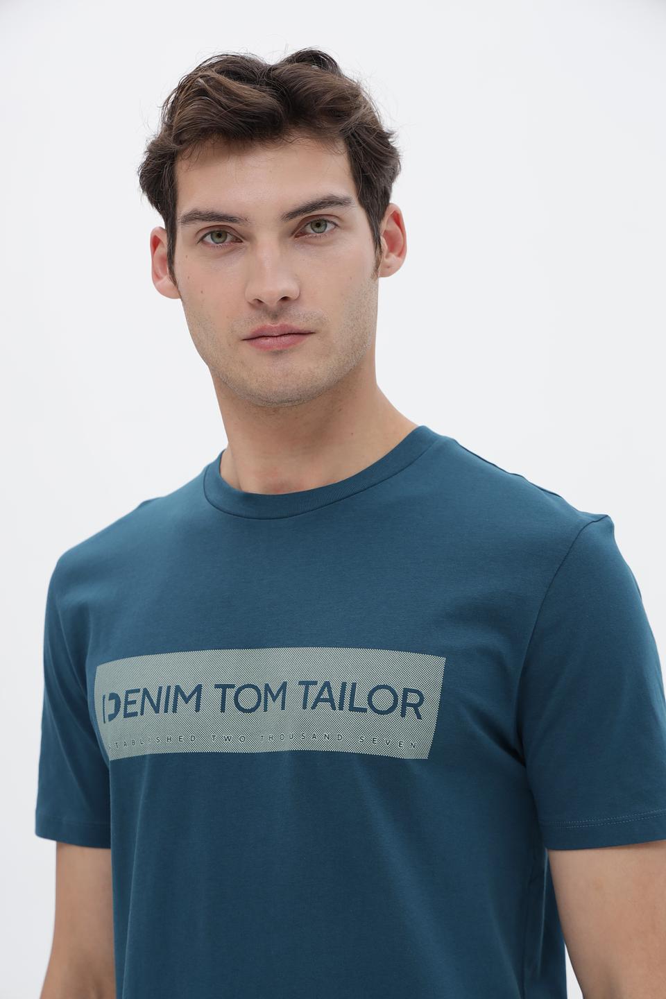 Футболка Tom Tailor denim синяя