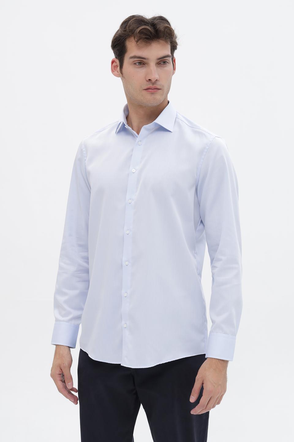 Рубашка Venti men голубая