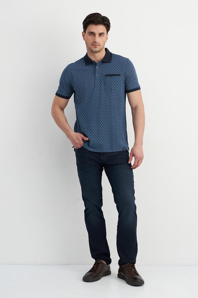 Джинсы Bugatti Slim Fit тёмно-синие