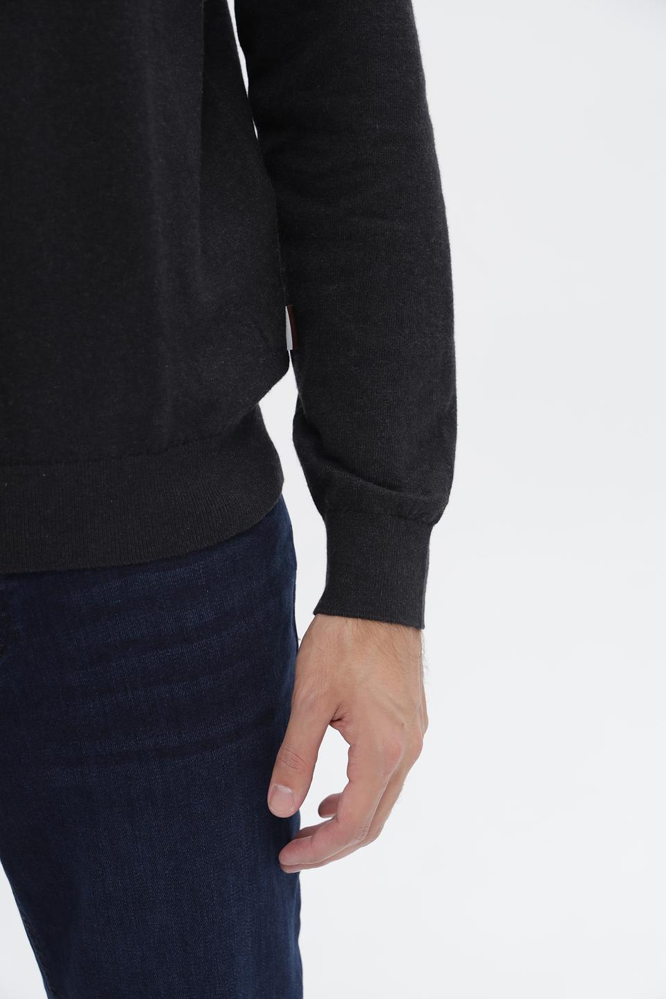 Джемпер Bugatti с молнией чёрный