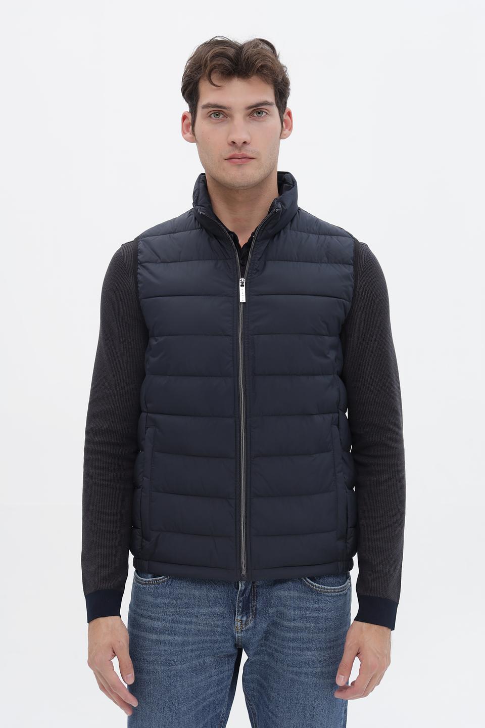 Жилет Bugatti стеганый синий