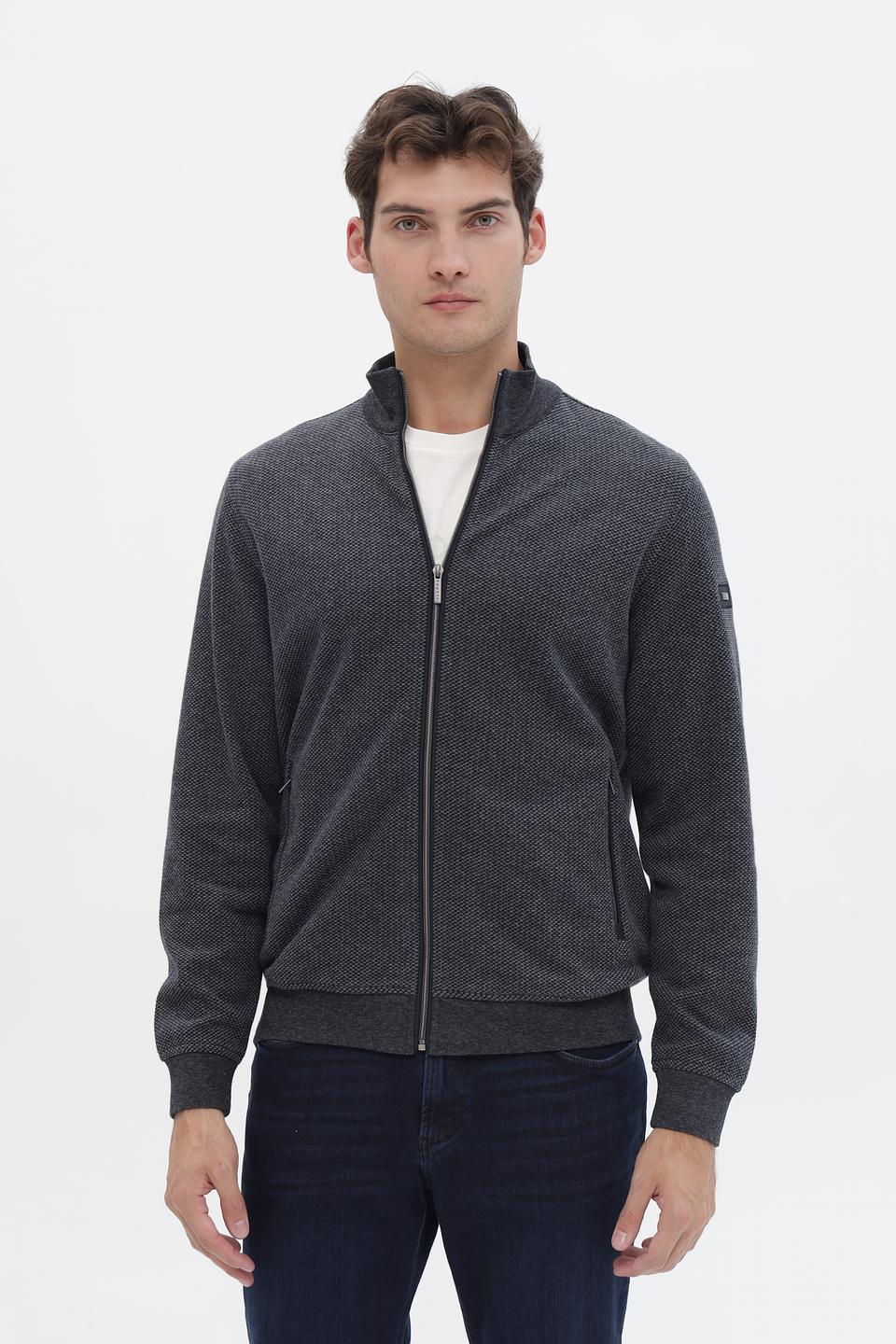 Кардиган Bugatti мужской серый