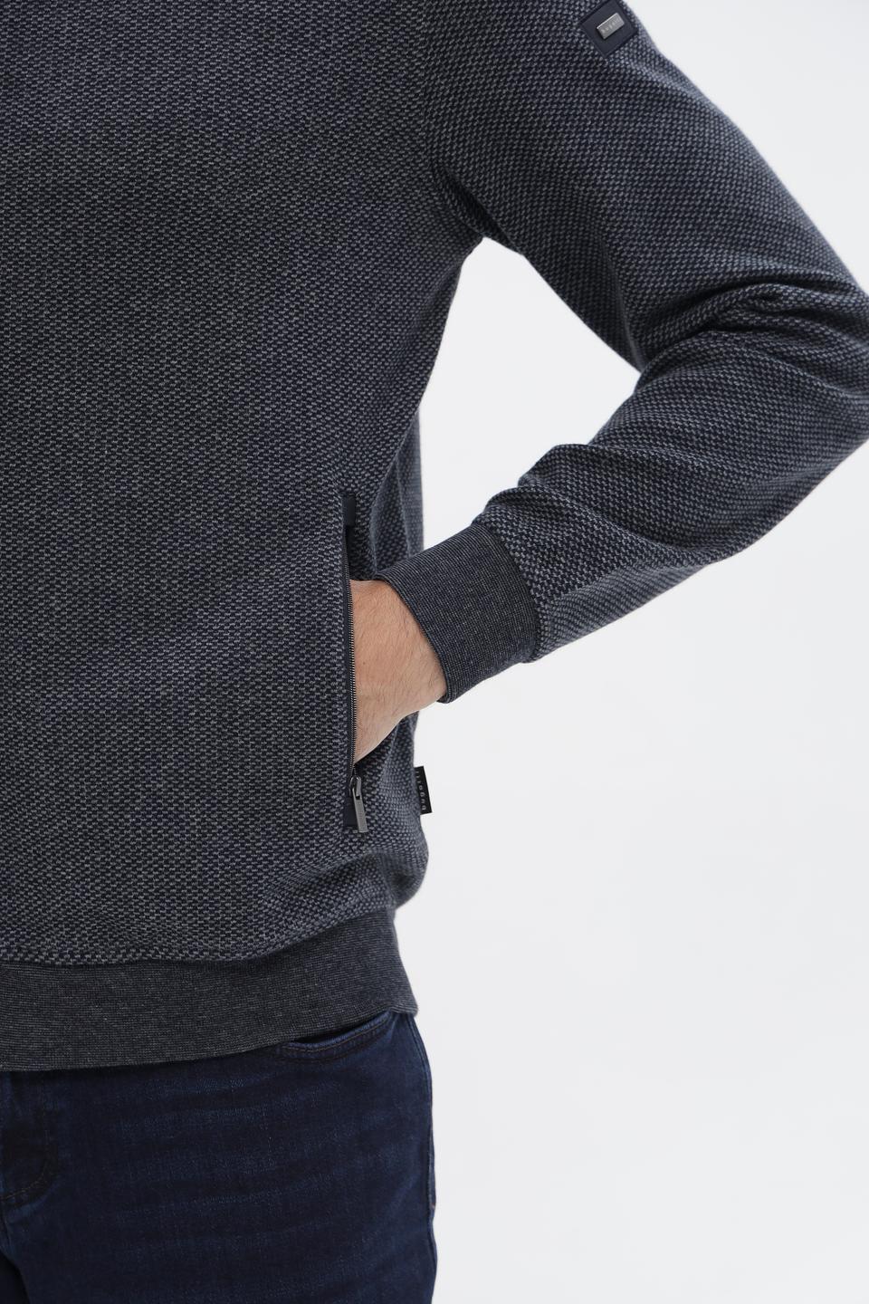 Кардиган Bugatti мужской серый