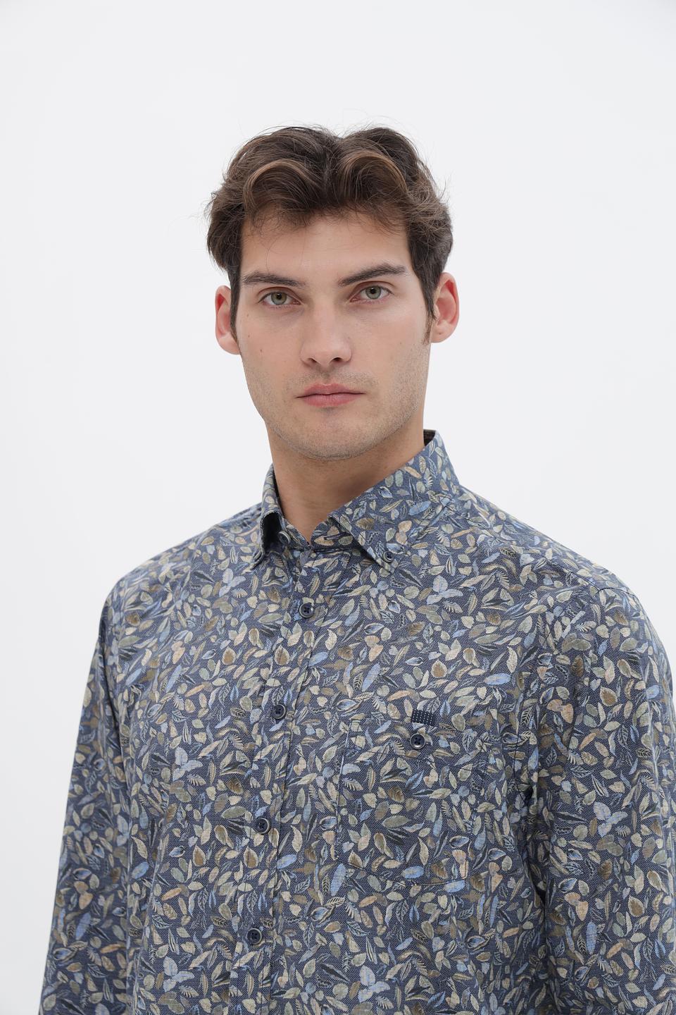 Рубашка Casa Moda с принтом