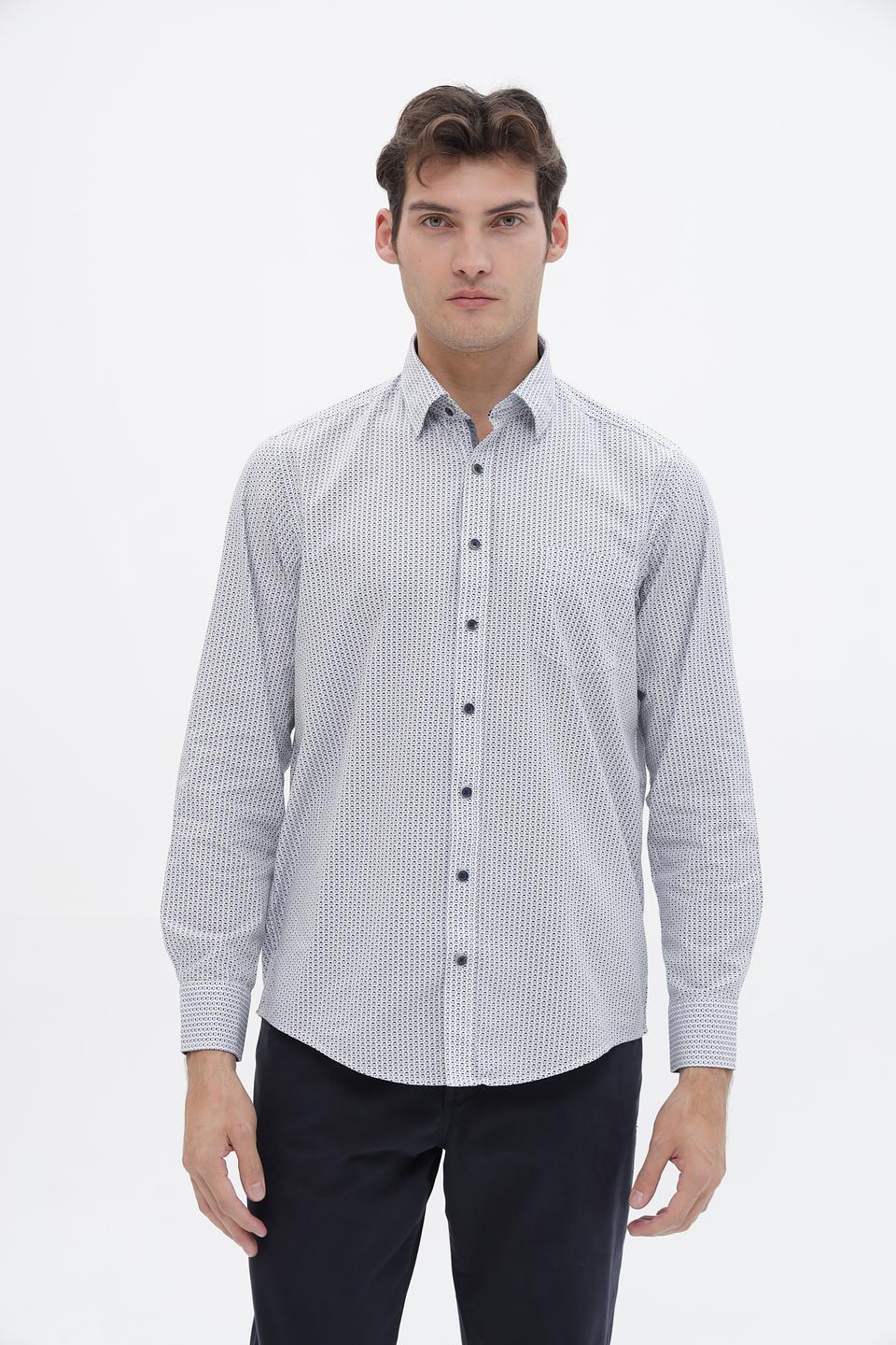 Рубашка Casa Moda с принтом