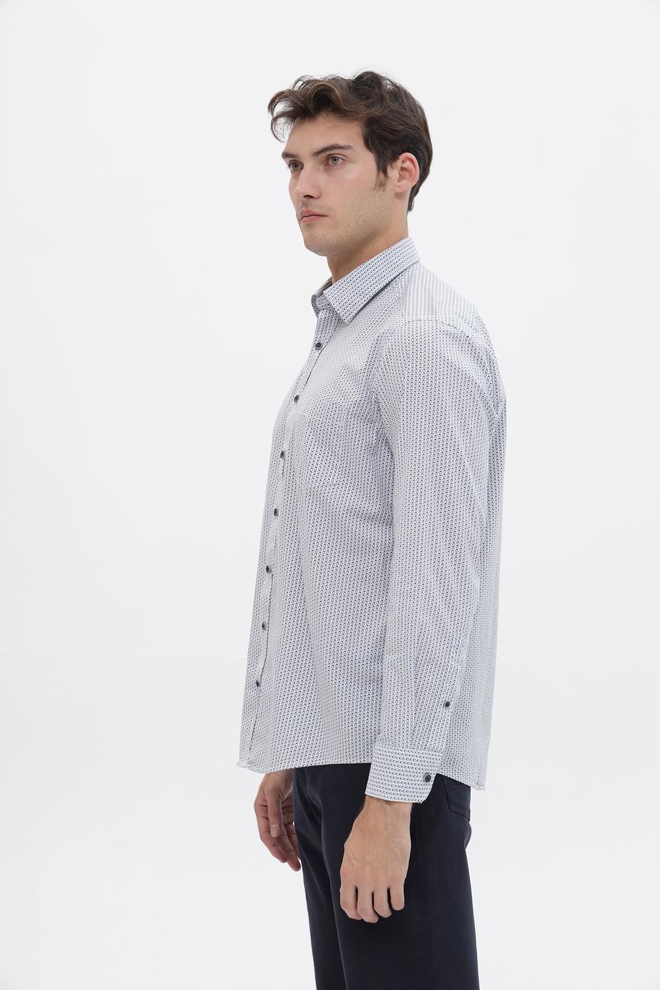 Рубашка Casa Moda с принтом