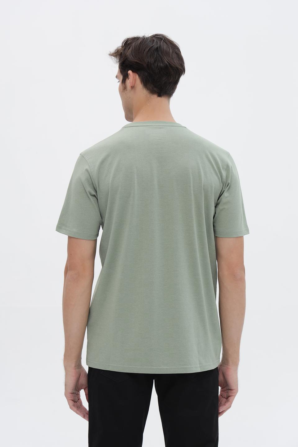 Футболка Casa Moda хаки с принтом