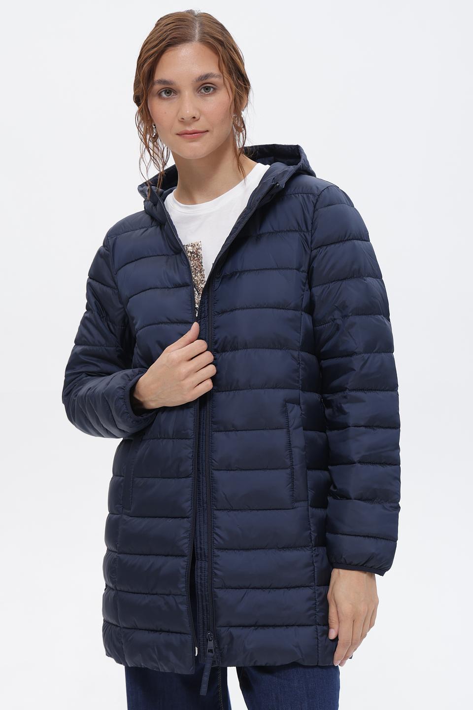 Пальто стеганое Tom Tailor denim