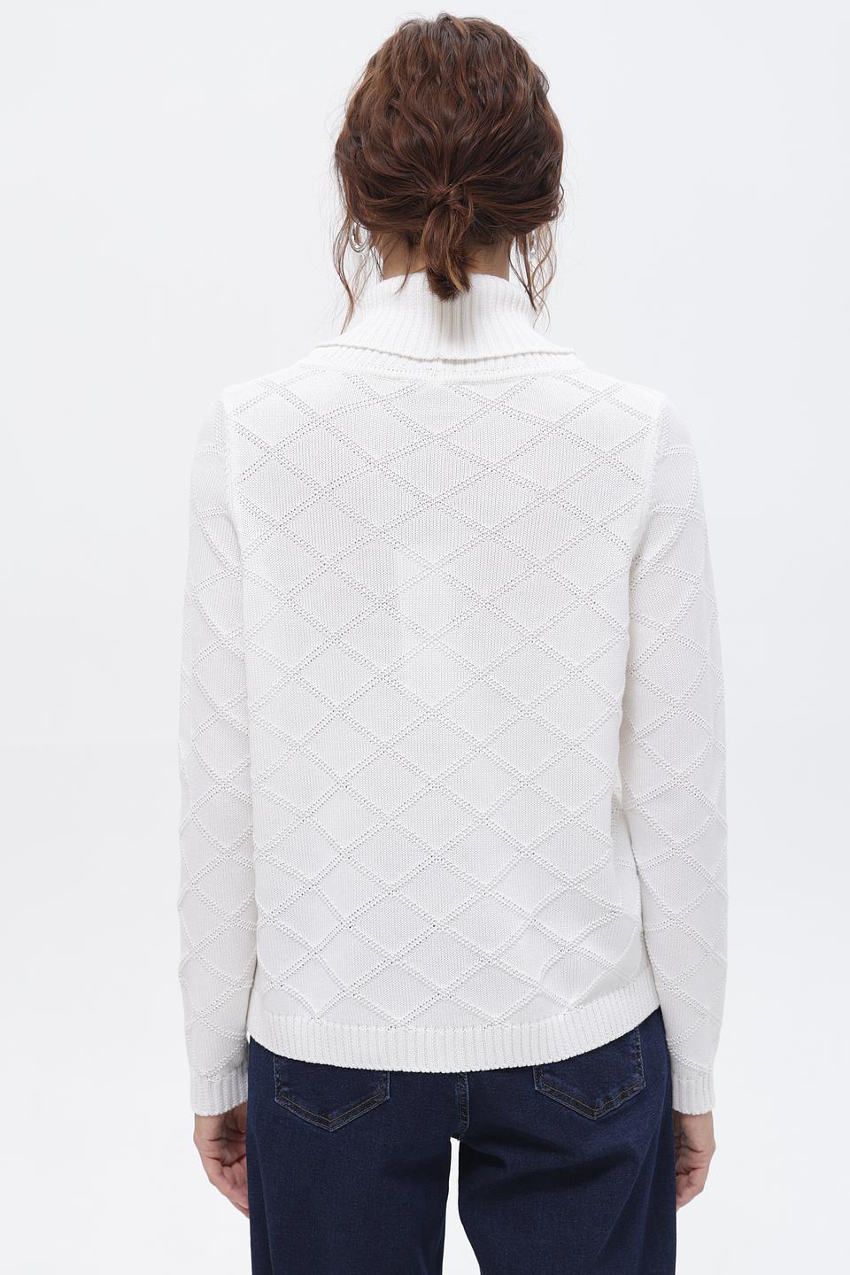 Пуловер Gollehaug с ромбами