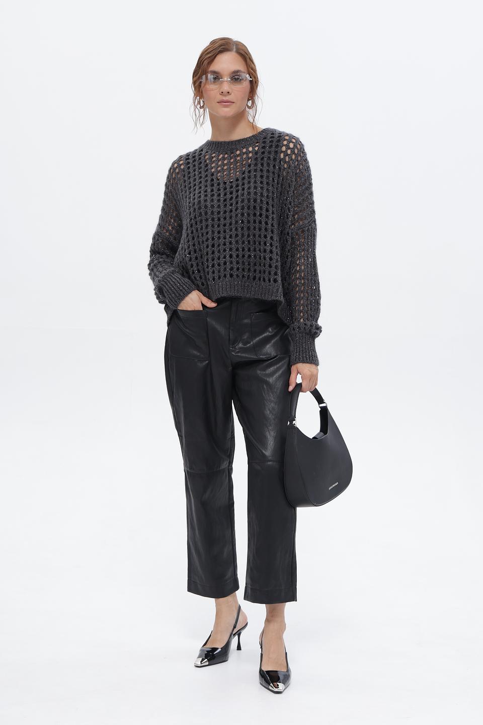 Брюки Catnoir из экокожи