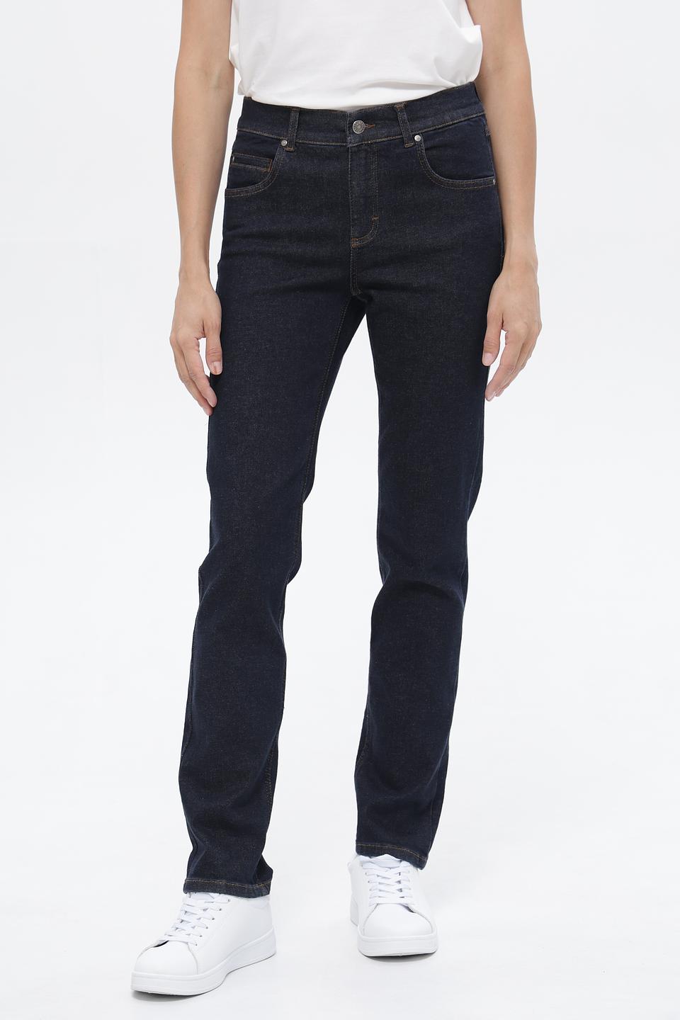 Джинсы Angels классические тёмно-синие