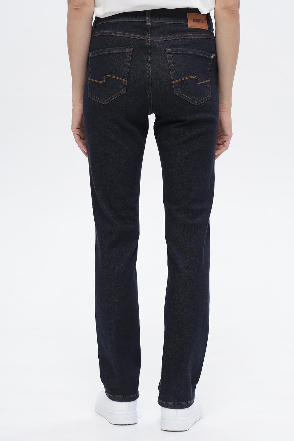 Джинсы Angels классические тёмно-синие