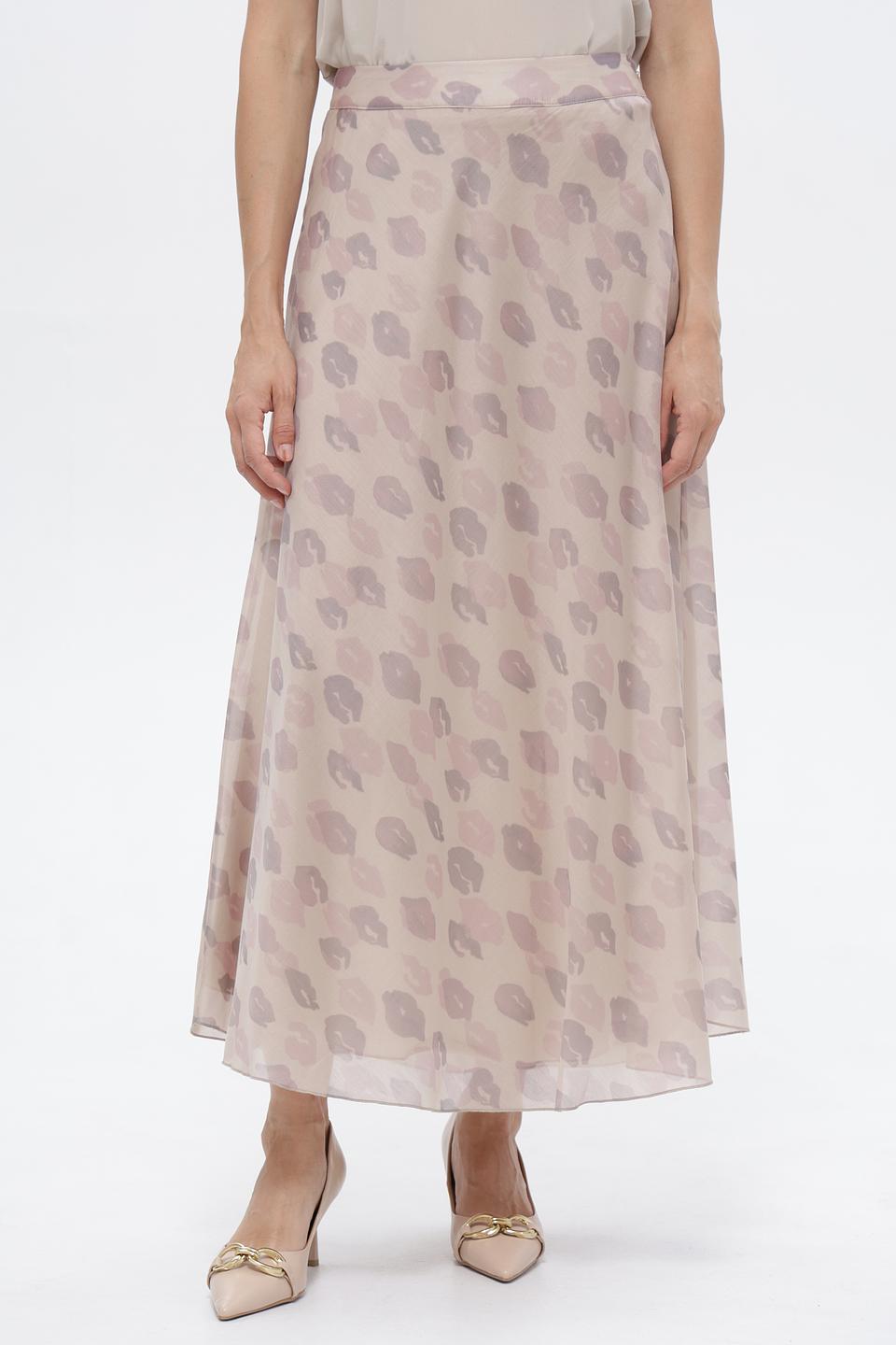 Юбка Croche с абстрактным принтом