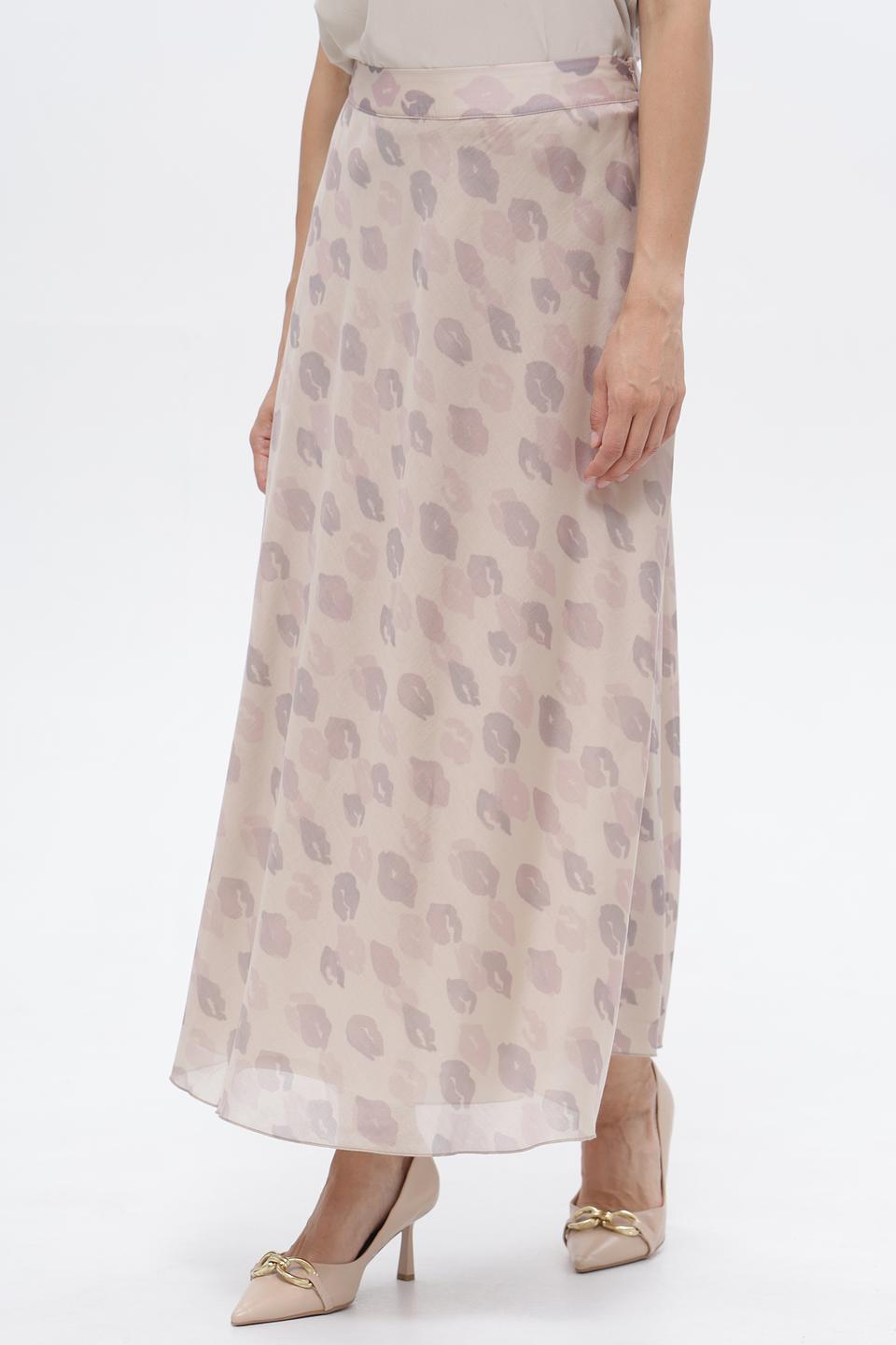 Юбка Croche с абстрактным принтом