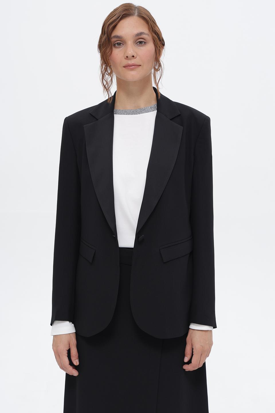 Жакет Croche черный