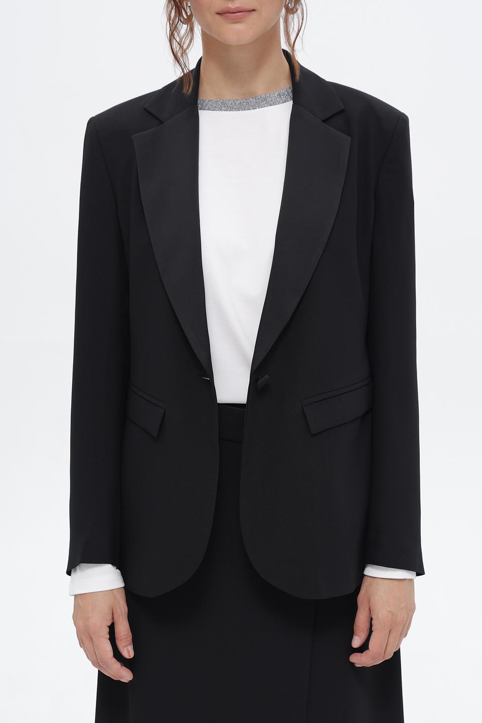 Жакет Croche черный