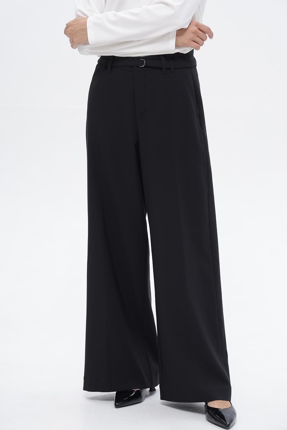 Брюки клёш Angels чёрные