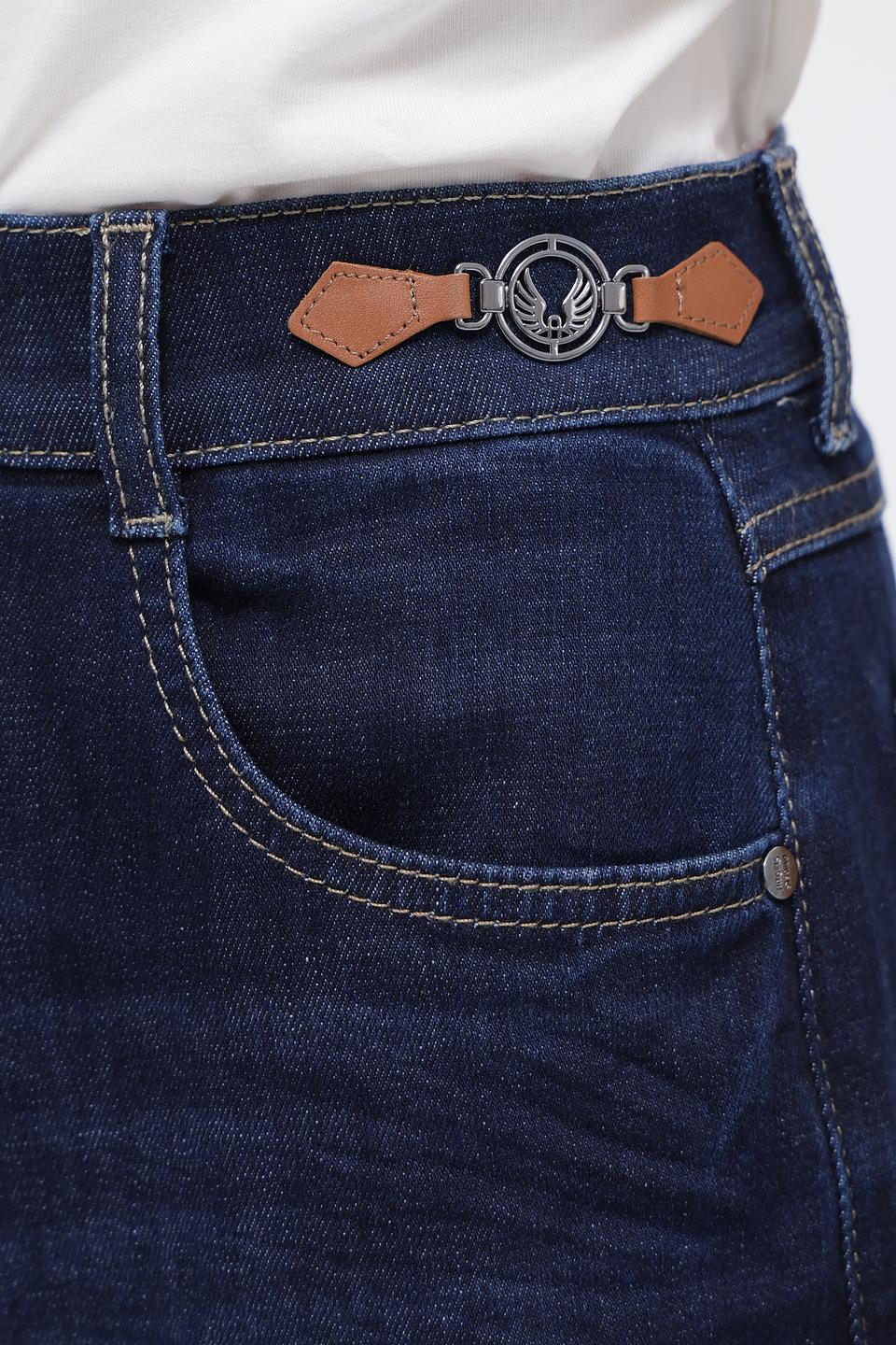 Джинсы клеш Angels синие