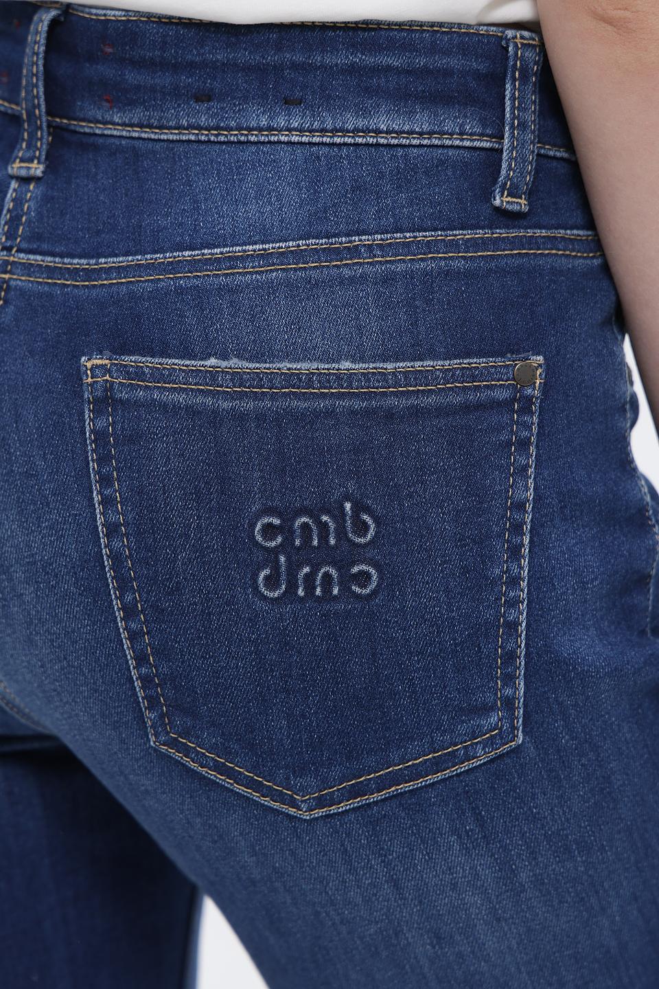 Джинсы Cambio прямые, синие