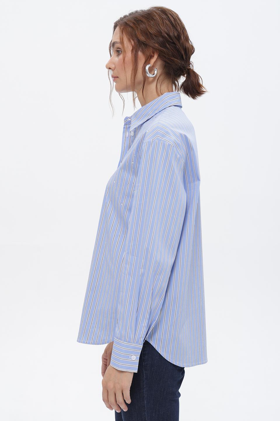 Рубашка Rabe collection в полоску