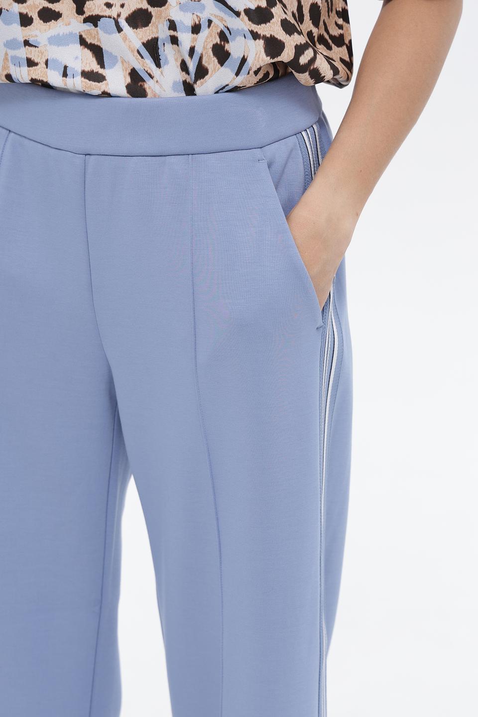 Брюки Lecomte спортивные голубые