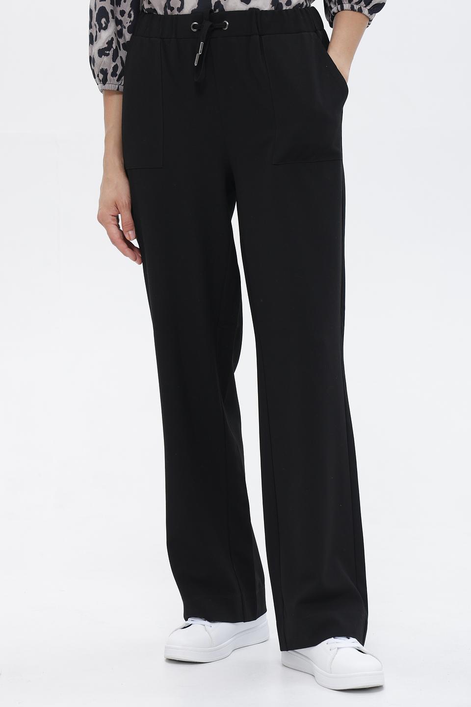 Брюки Monari чёрные с поясом