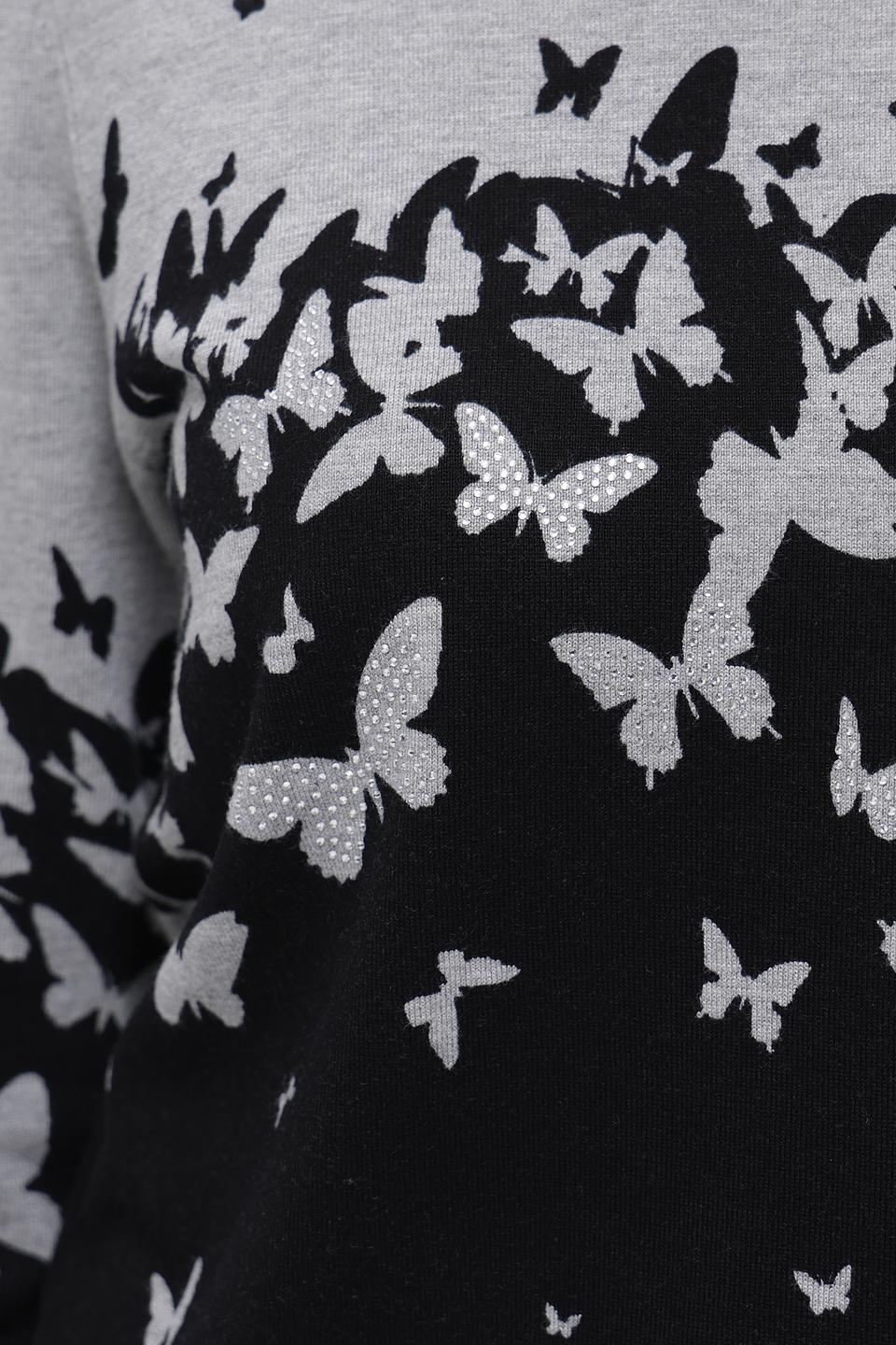 Пуловер Just Valeri с бабочками