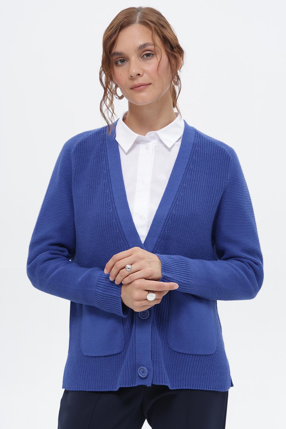 Кардиган Pezzo синий