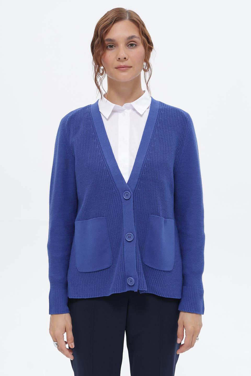 Кардиган Pezzo синий