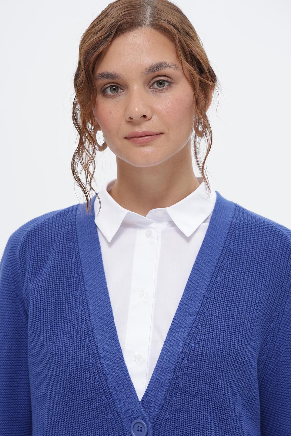 Кардиган Pezzo синий